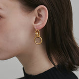 ciite' シーテ ピアス（両耳用） 【 金属アレルギー対応 】 モチーフサークルピアス サージカルステンレス (両耳用)