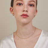 ciite' シーテ ネックレス 【 金属アレルギー対応 】 シンプルチェーンネックレス