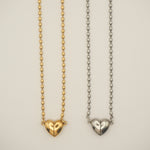 ciite' シーテ ネックレス 【 金属アレルギー対応 】 ミニハートネックレス サージカルステンレス