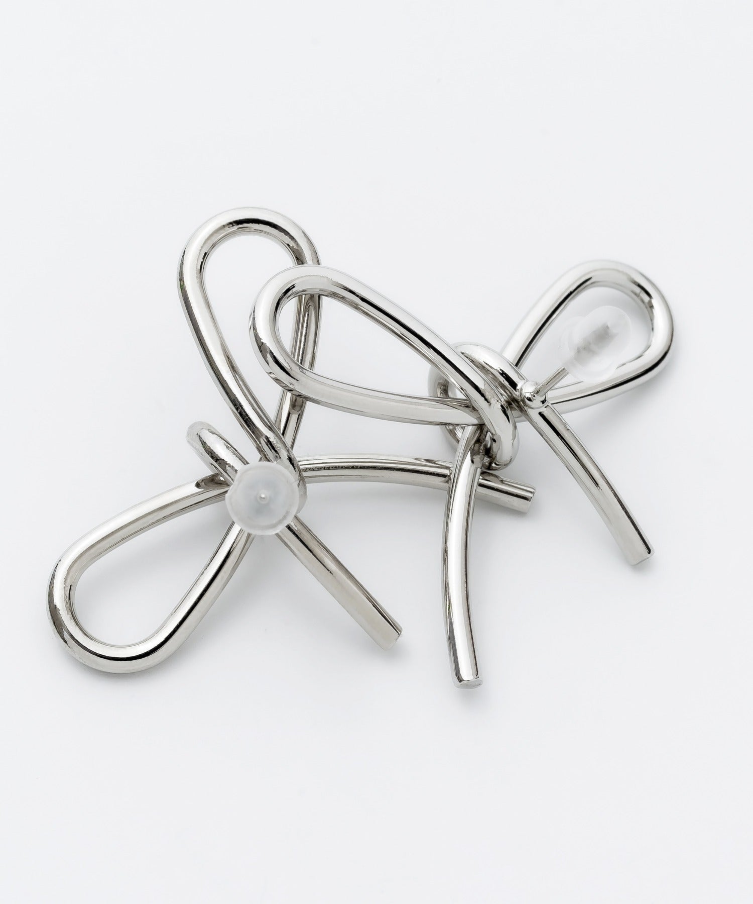 ciite' シーテ ピアス（両耳用） リボンピアス (両耳用)