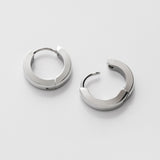 ciite' シーテ ピアス（両耳用） 【 金属アレルギー対応 】 シンプルフープピアス サージカルステンレス (両耳用)