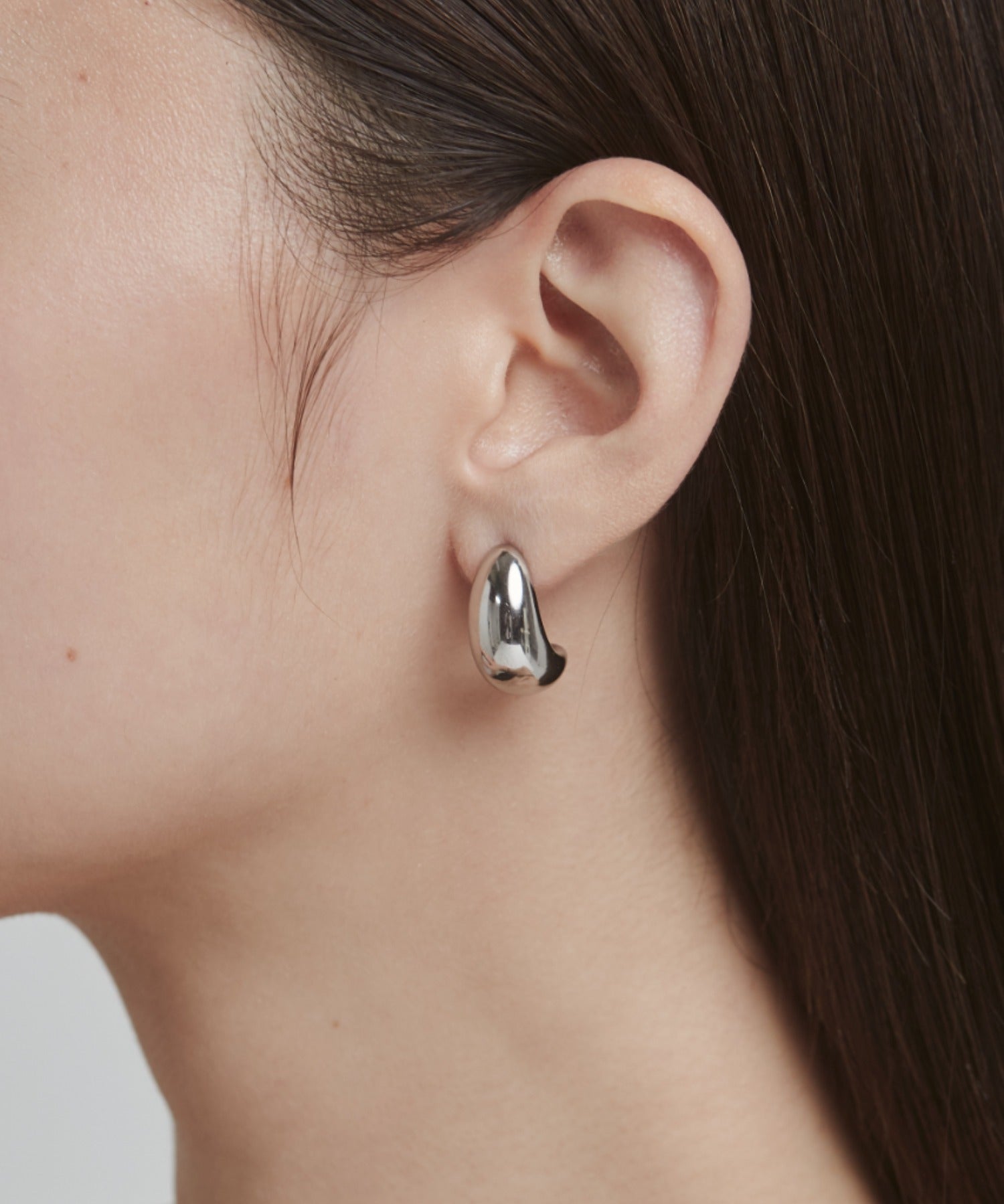 ciite' シーテ ピアス（両耳用） 【 金属アレルギー対応 】 ぷっくりピアス サージカルステンレス (両耳用)