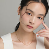 ciite' シーテ ネックレス 【 金属アレルギー対応 】 ツイストチェーンネックレス サージカルステンレス