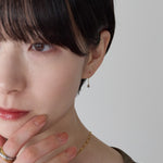 ciite' シーテ ピアス（両耳用） 【金属アレルギー対応】シズクデザインピアス（両耳用） サージカルステンレス