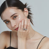 ciite' シーテ リング 【 金属アレルギー対応 】 ノットニュアンス リング サージカルステンレス