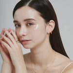 ciite' シーテ ピアス（両耳用） 【 金属アレルギー対応 】 シンプルフープイヤリング 3ペアセット サージカルステンレス (両耳用)