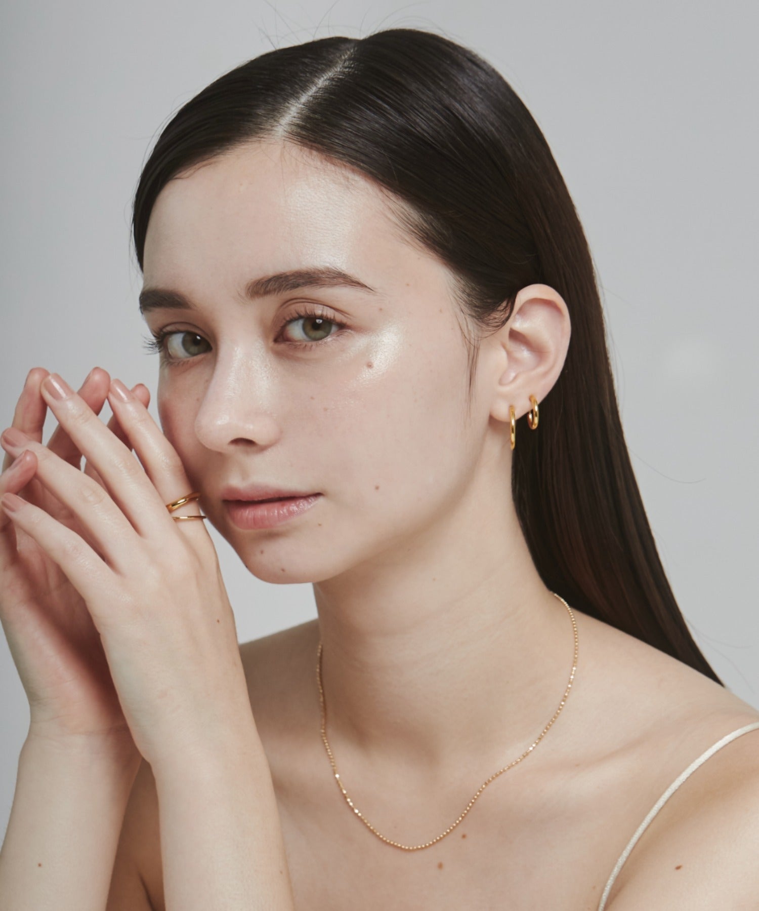ciite' シーテ ピアス（両耳用） 【 金属アレルギー対応 】 シンプルフープイヤリング 3ペアセット サージカルステンレス (両耳用)