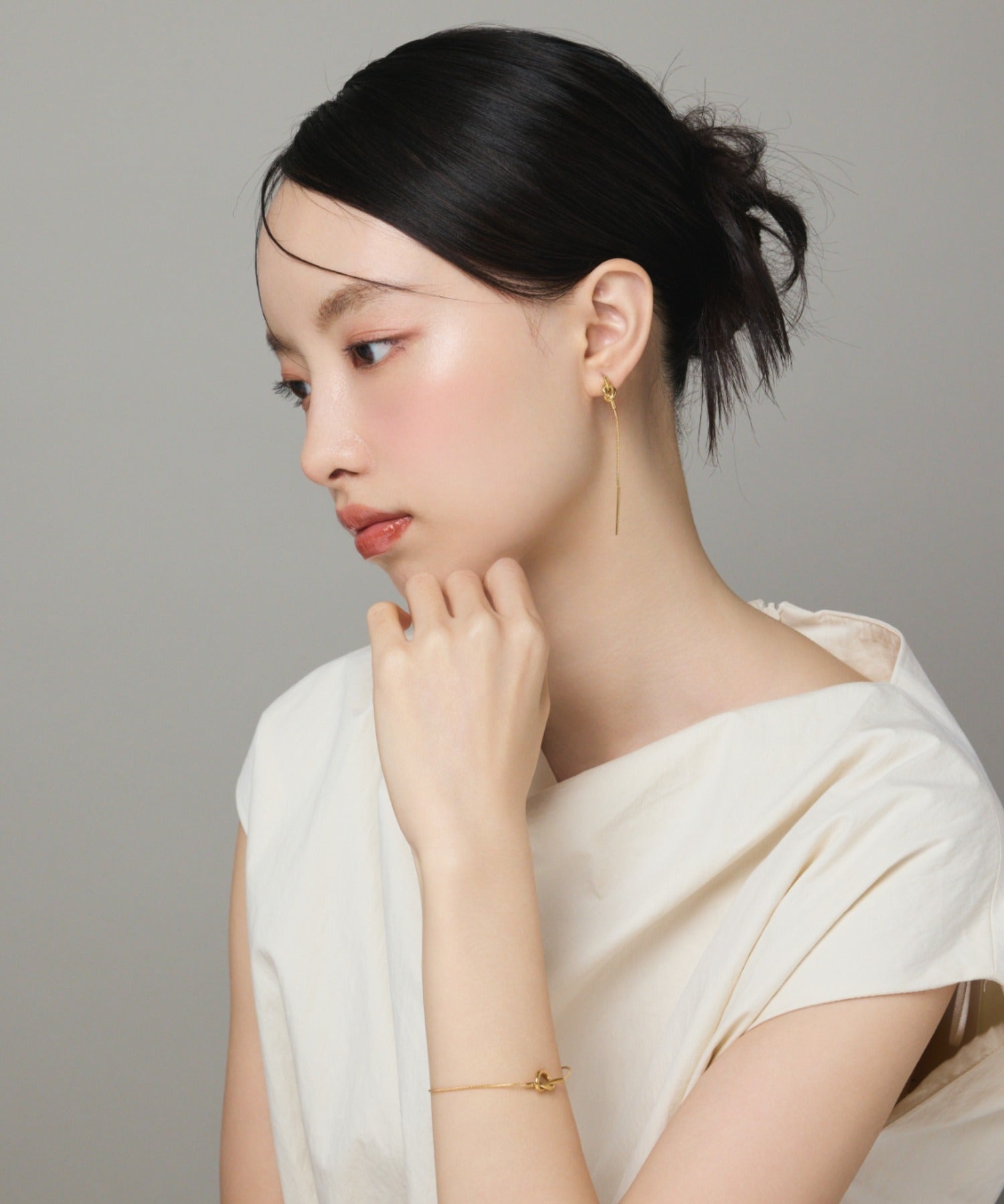 ciite' シーテ ブレスレット 【 金属アレルギー対応 】 ノットブレスレット サージカルステンレス