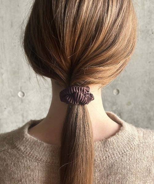 ciite' シーテ ヘアゴム チョコブラウンゴム ヘアゴムセット