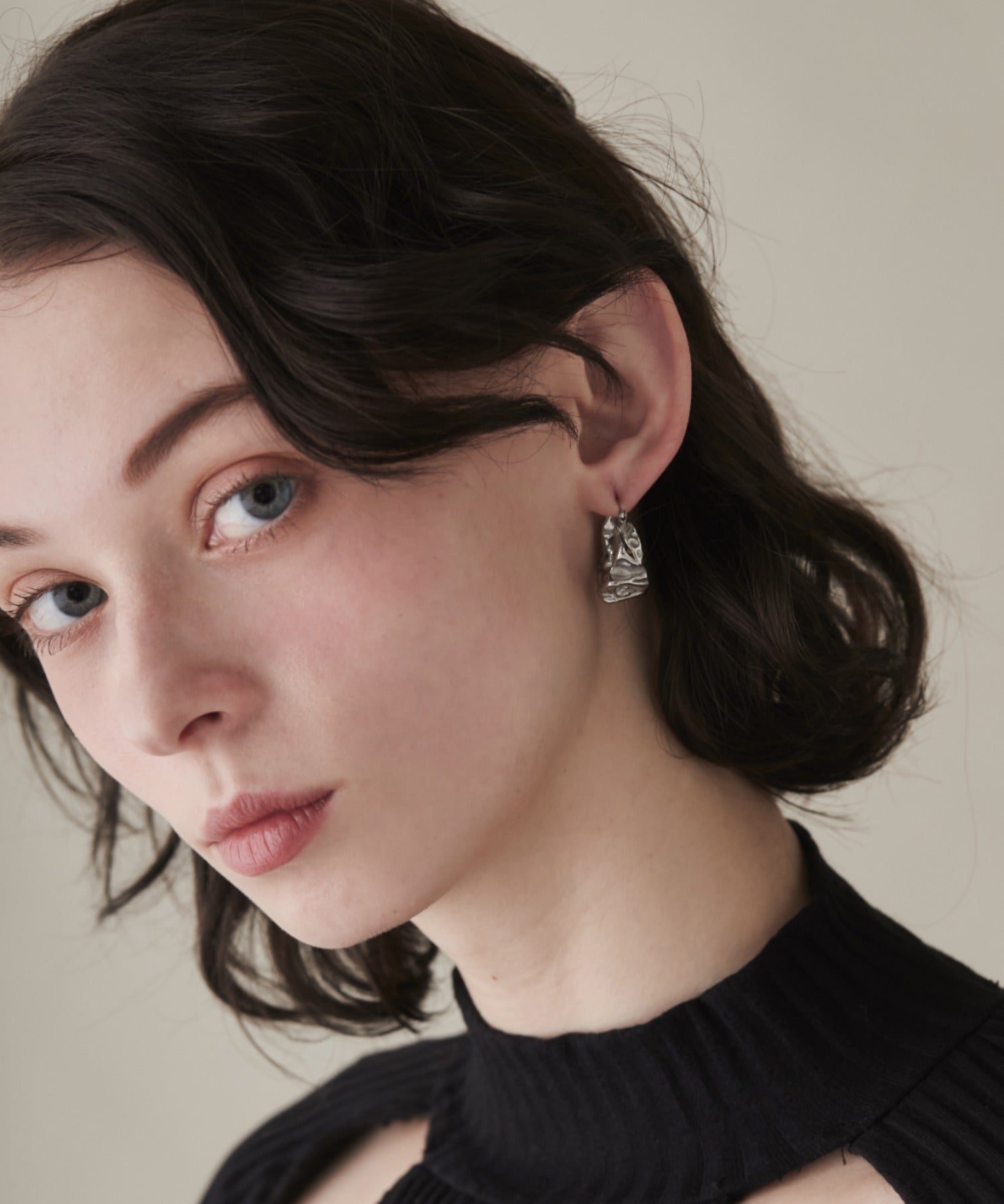 ciite' シーテ ピアス（両耳用） 【 金属アレルギー対応 】 ニュアンスデザインピアス サージカルステンレス (両耳用)