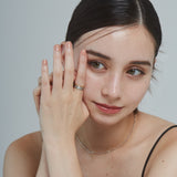 ciite' シーテ リング 【 金属アレルギー対応 】 バイカラーリング サージカルステンレス