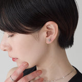 ciite' シーテ ピアス（両耳用） 【金属アレルギー対応】スクエアデザイン ピアス