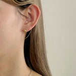 ciite' シーテ ピアス（両耳用） 【 金属アレルギー対応 】 リトル フルールピアス サージカルステンレス