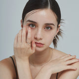 ciite' シーテ リング 【 金属アレルギー対応 】 シンプルビジューリング サージカルステンレス