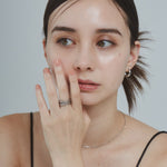 ciite' シーテ リング 【 金属アレルギー対応 】 クロスリング サージカルステンレス