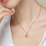 ciite' シーテ ネックレス 【 金属アレルギー対応 】 コインネックレス サージカルステンレス