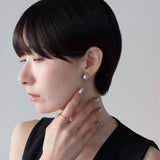 ciite' シーテ イヤリング シリコン付 デザインメタル イヤリング