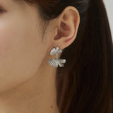 ciite' シーテ ピアス（両耳用） 【 金属アレルギー対応 】フラワーモチーフピアス サージカルステンレス（両耳用）