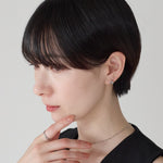 ciite' シーテ ピアス（両耳用） 【金属アレルギー対応】トライアングルピアス