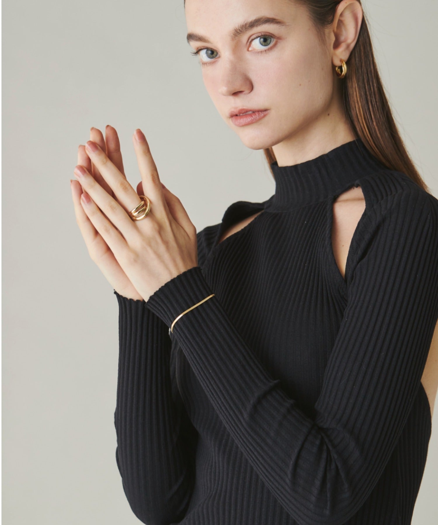 ciite' シーテ ブレスレット 【 金属アレルギー対応 】 シンプルスネークチェーンブレスレット サージカルステンレス