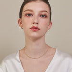 ciite' シーテ ネックレス 【 金属アレルギー対応 】 シンプルチェーンネックレス