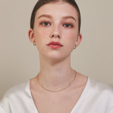 ciite' シーテ ネックレス 【 金属アレルギー対応 】 シンプルチェーンネックレス