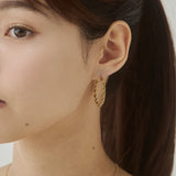 ciite' シーテ ピアス（両耳用） 【 金属アレルギー対応 】チェーンモチーフ フープピアス サージカルステンレス（両耳用）