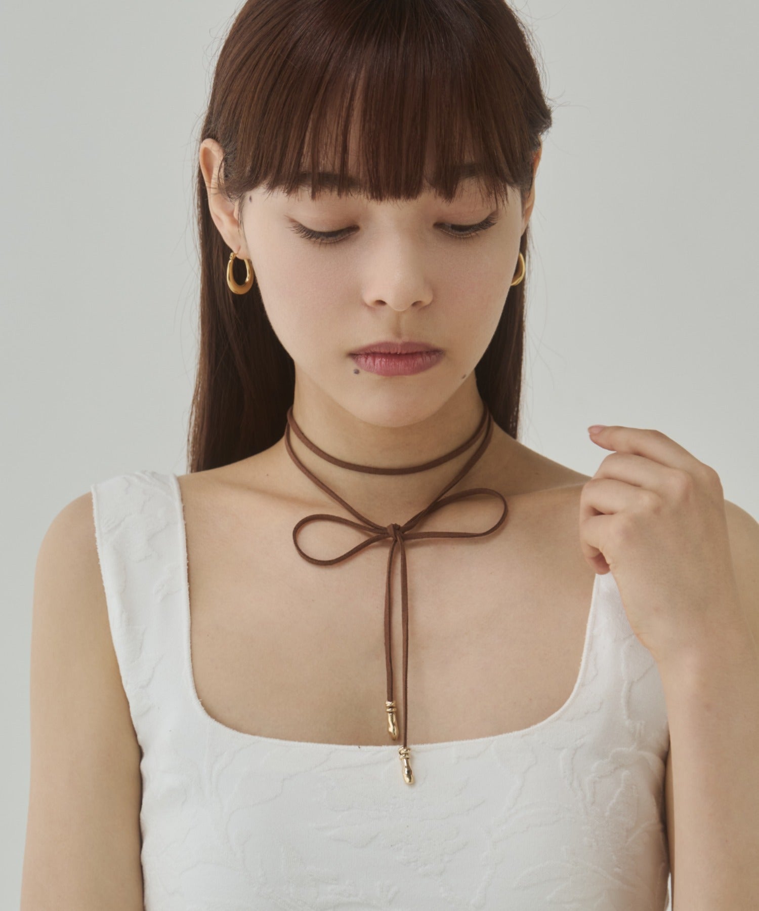 ciite' シーテ チョーカー シンプルコードチョーカー