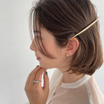 ciite' シーテ バレッタ/ヘアクリップ ワイドムーンバレッタ