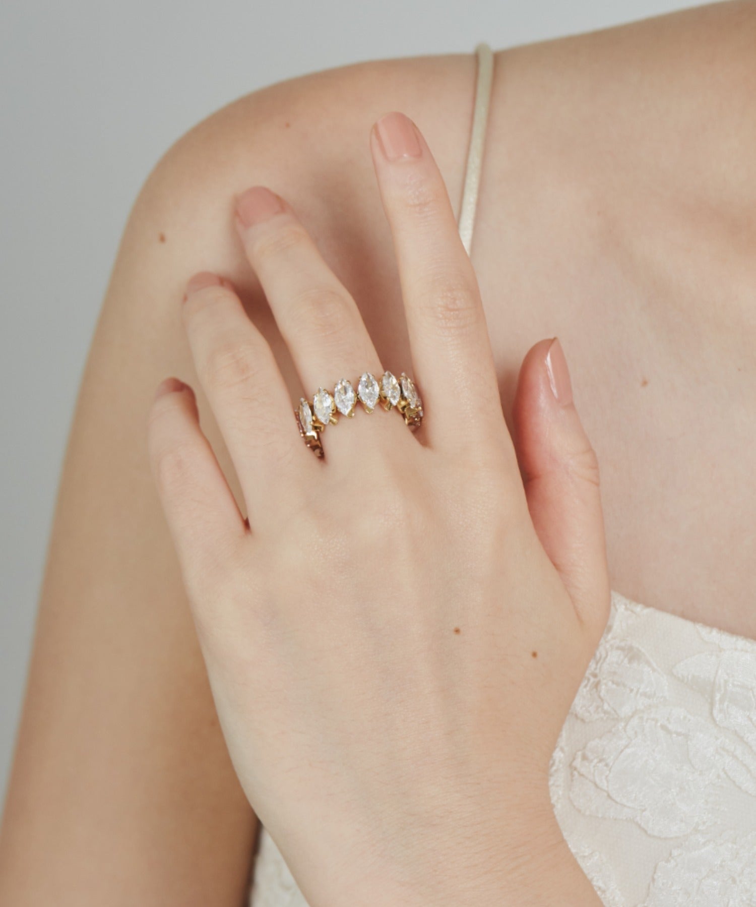 ciite' シーテ リング 【 金属アレルギー対応 】 ジルコニアデザインリング サージカルステンレス