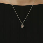 ciite' シーテ ネックレス 【 金属アレルギー対応 】 パステルカラー ハートネックレス サージカルステンレス