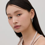 ciite' シーテ ピアス（両耳用） 【 金属アレルギー対応 】 オーバルピアス サージカルステンレス (両耳用)