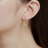 ciite' シーテ ピアス（両耳用） 結びピアス (両耳用)