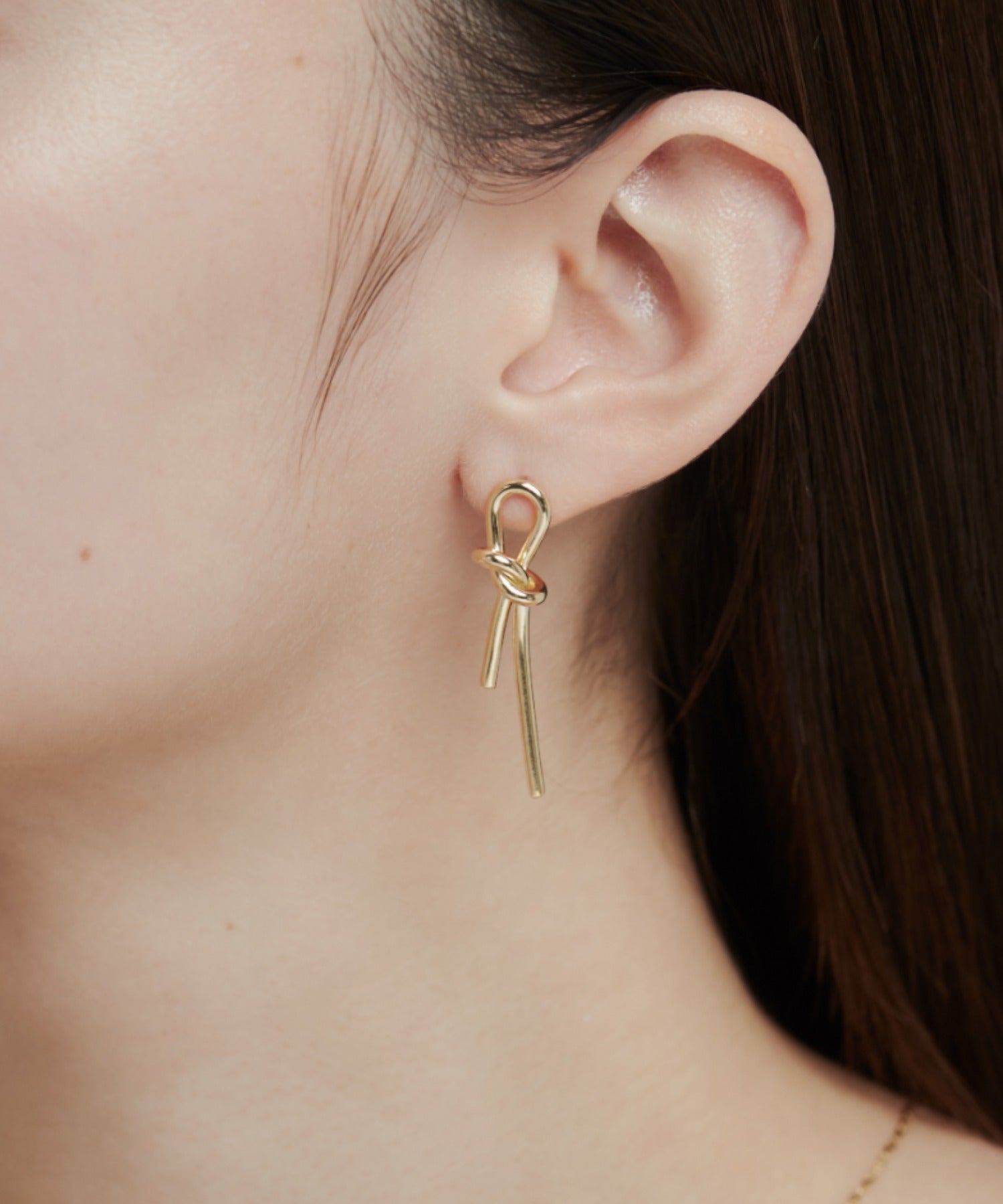 ciite' シーテ ピアス（両耳用） 結びピアス (両耳用)