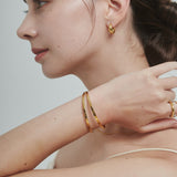 ciite' シーテ ブレスレット 【 金属アレルギー対応 】 2ラインバングル / ブレスレット サージカルステンレス