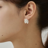 ciite' シーテ ピアス（両耳用） 【 金属アレルギー対応 】 フラワーモチーフピアス サージカルステンレス（両耳用）