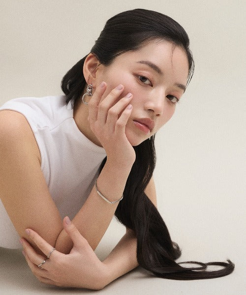 ciite' シーテ リング 【 金属アレルギー対応 】 ノットモチーフリング サージカルステンレス