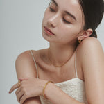 ciite' シーテ ブレスレット 【 金属アレルギー対応 】 シンプルバングル サージカルステンレス