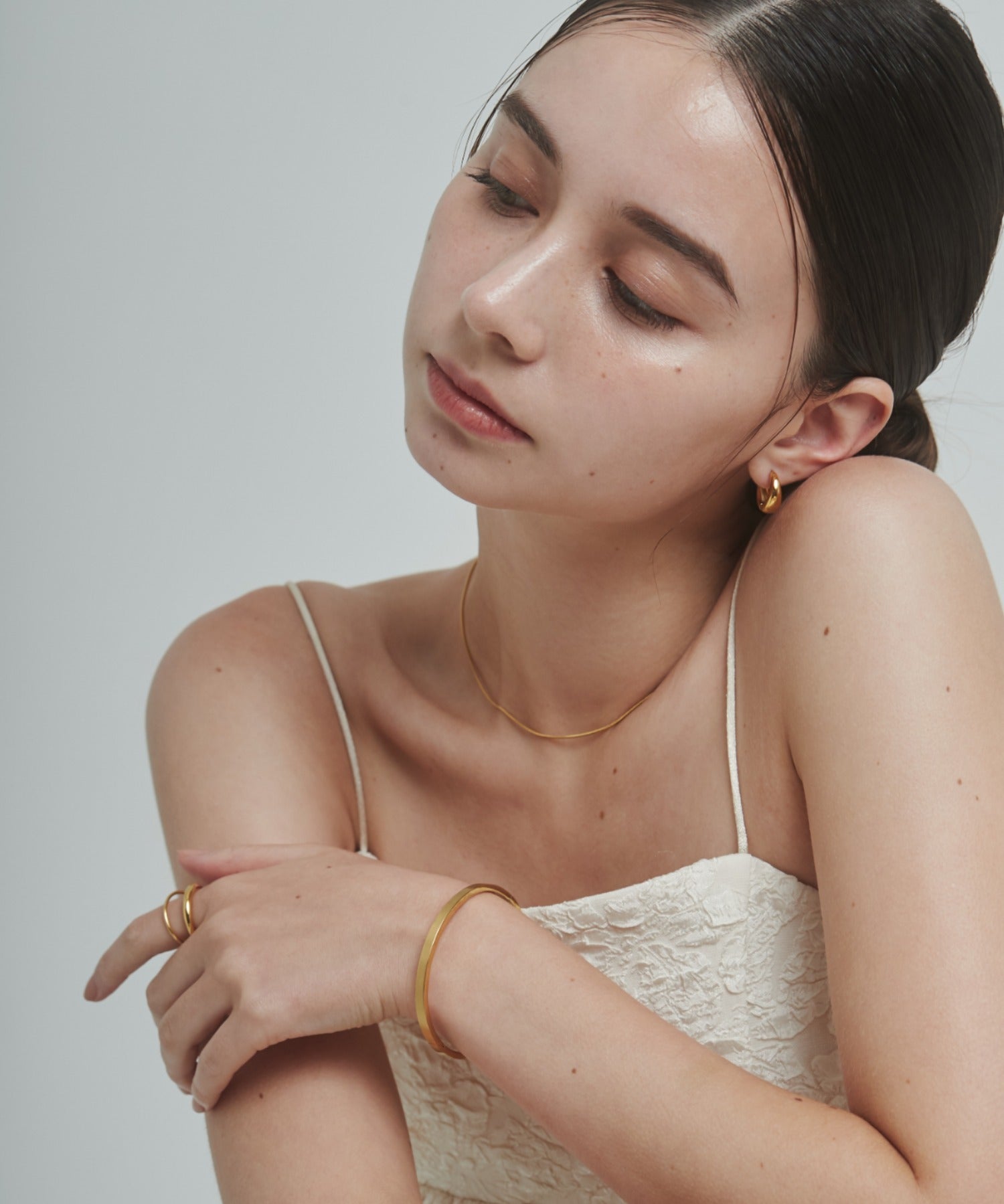 ciite' シーテ ブレスレット 【 金属アレルギー対応 】 シンプルバングル サージカルステンレス