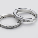 ciite' シーテ ピアス（両耳用） 【 金属アレルギー対応 】 ビジューフープピアス サージカルステンレス (両耳用)