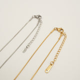 ciite' シーテ ネックレス 【 金属アレルギー対応 】 ミニリボンネックレス サージカルステンレス