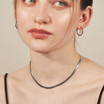 ciite' シーテ ネックレス 【 金属アレルギー対応 】 4mm スネークチェーンネックレス サージカルステンレス