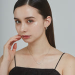 ciite' シーテ ネックレス 【 金属アレルギー対応 】 6連ミニパールネックレス サージカルステンレス