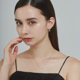 ciite' シーテ ネックレス 【 金属アレルギー対応 】 6連ミニパールネックレス サージカルステンレス