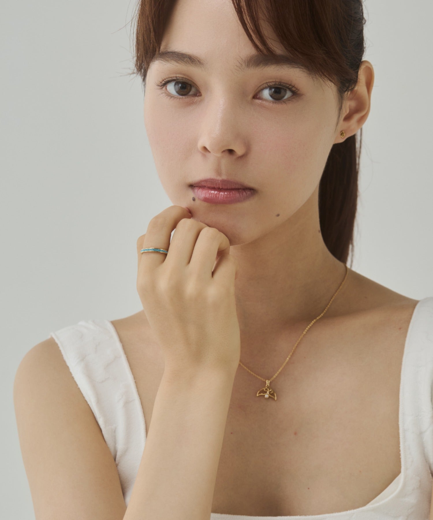 ciite' シーテ リング 【 金属アレルギー対応 】カラービジュー エターナルリング サージカルステンレス