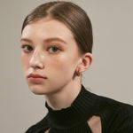 ciite' シーテ ピアス（両耳用） 【 金属アレルギー対応 】 シンプルフープピアス サージカルステンレス (両耳用)