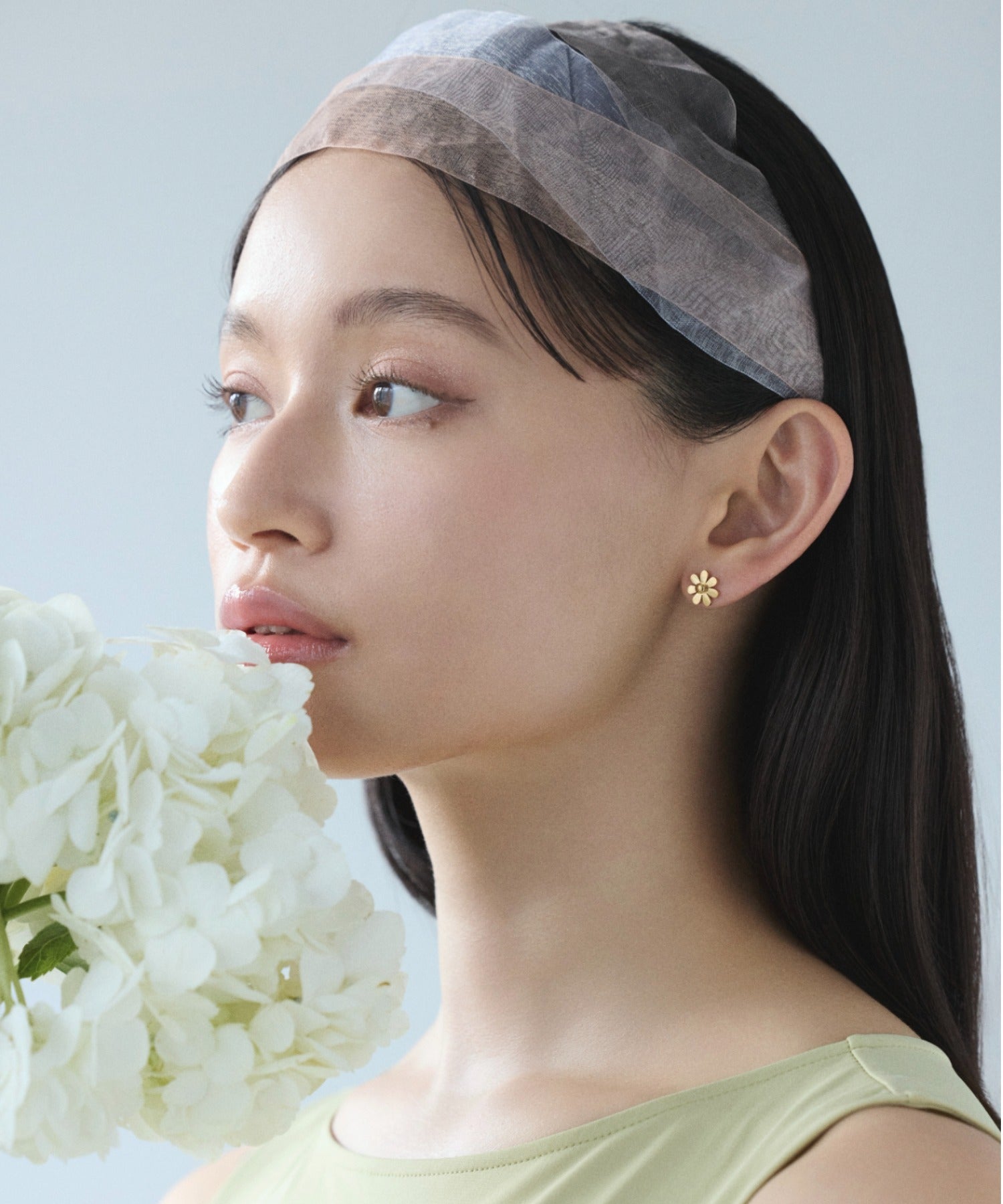 ciite' シーテ ピアス（両耳用） 【 金属アレルギー対応 】 フラワーモチーフピアス サージカルステンレス (両耳用)