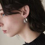 ciite' シーテ ピアス（両耳用） 【 金属アレルギー対応 】 ニュアンスデザインピアス サージカルステンレス (両耳用)