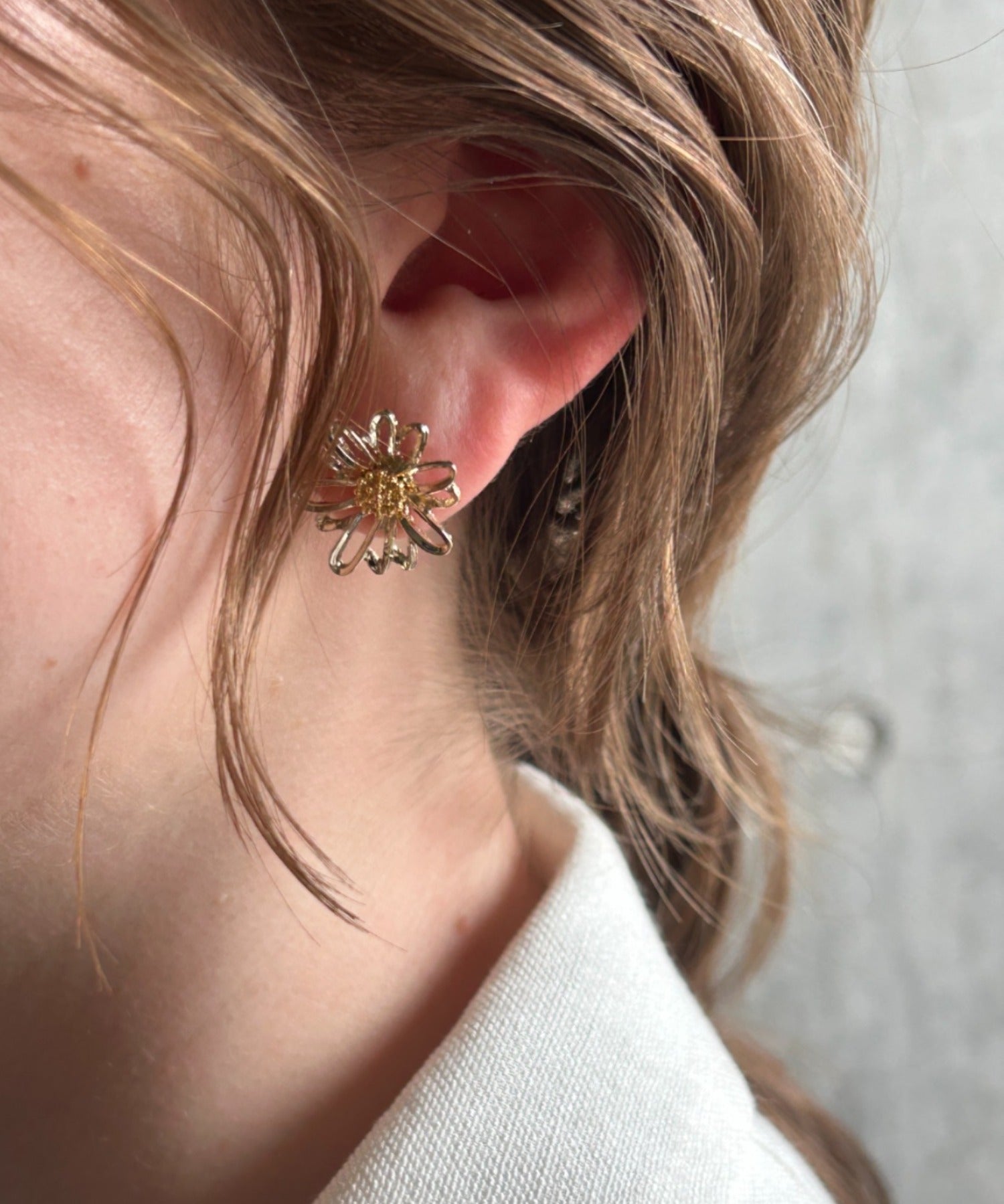 ciite' シーテ ピアス（両耳用） デイジーフルール ピアス