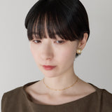 ciite' シーテ イヤリング シリコン付 デザインパール イヤリング